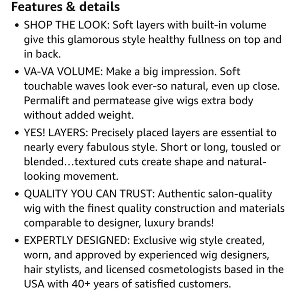 🧿 NIB PAULA YOUNG WIG - Picture 7 of 13